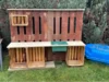 Spielküche im Freien aus Paletten