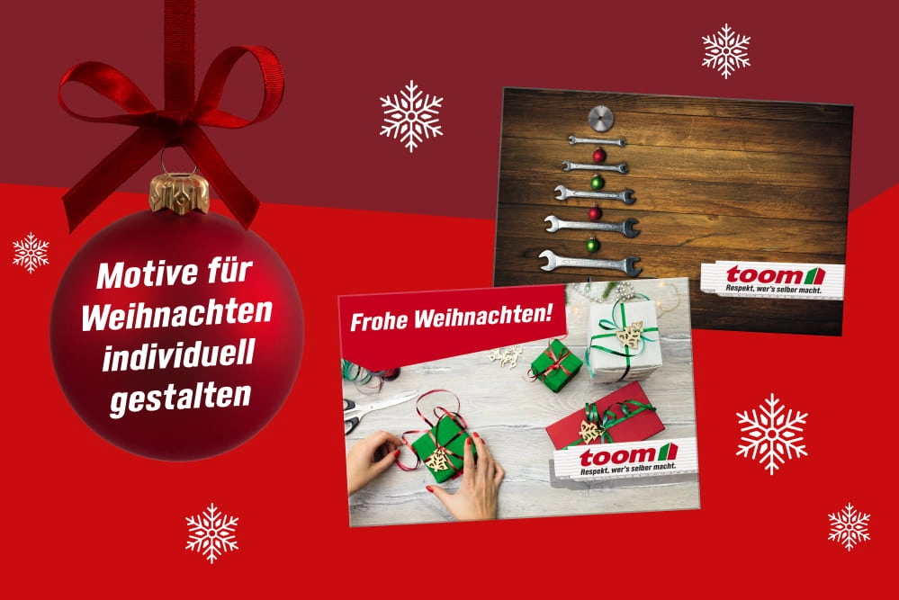 Weihnachten Gutscheinkartenshop