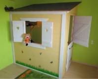 Knusperhaus im Kinderzimmer