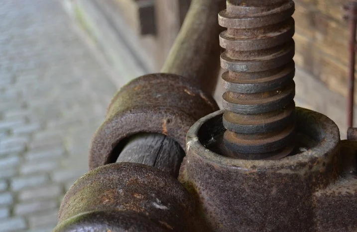 Rostende Gewindestange