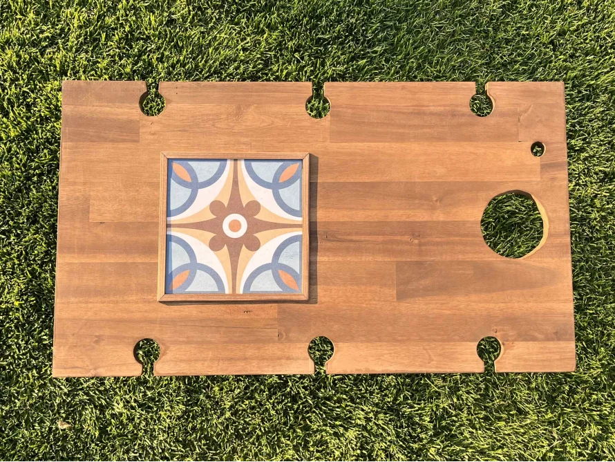 Picknicktisch aus Holz