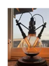 Steampunk-Lampe mit Glühbirnen