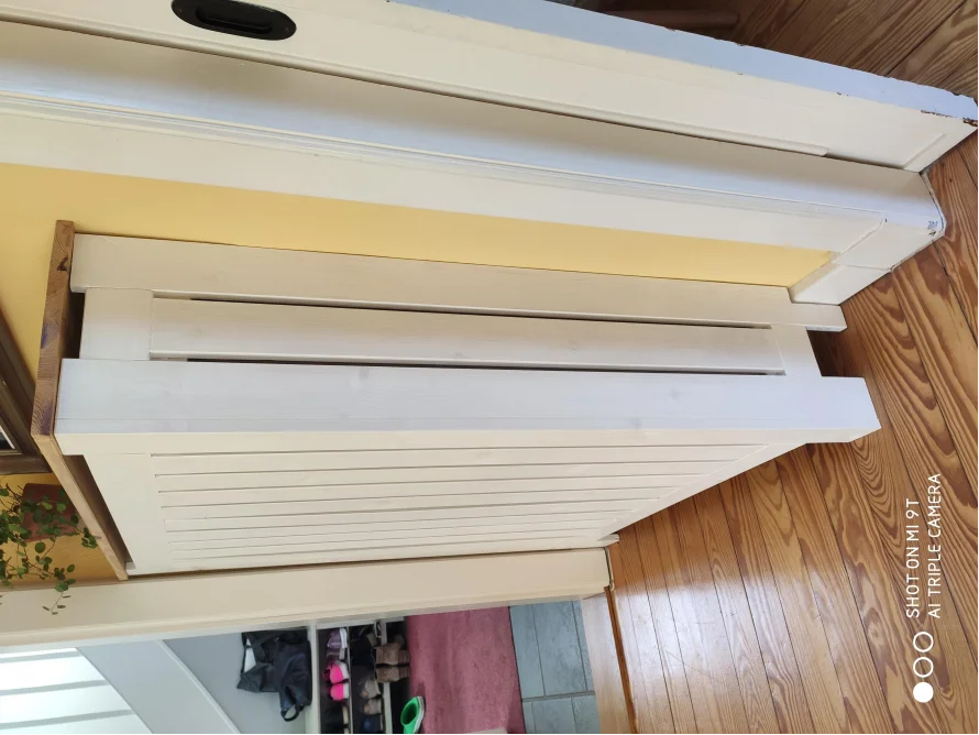 Verkleidung eines Heizkörpers