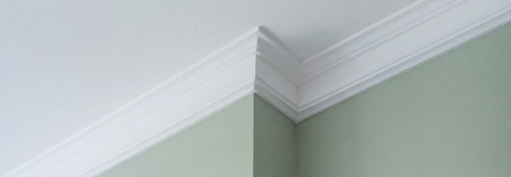 Stuckleiste an Zimmerecke