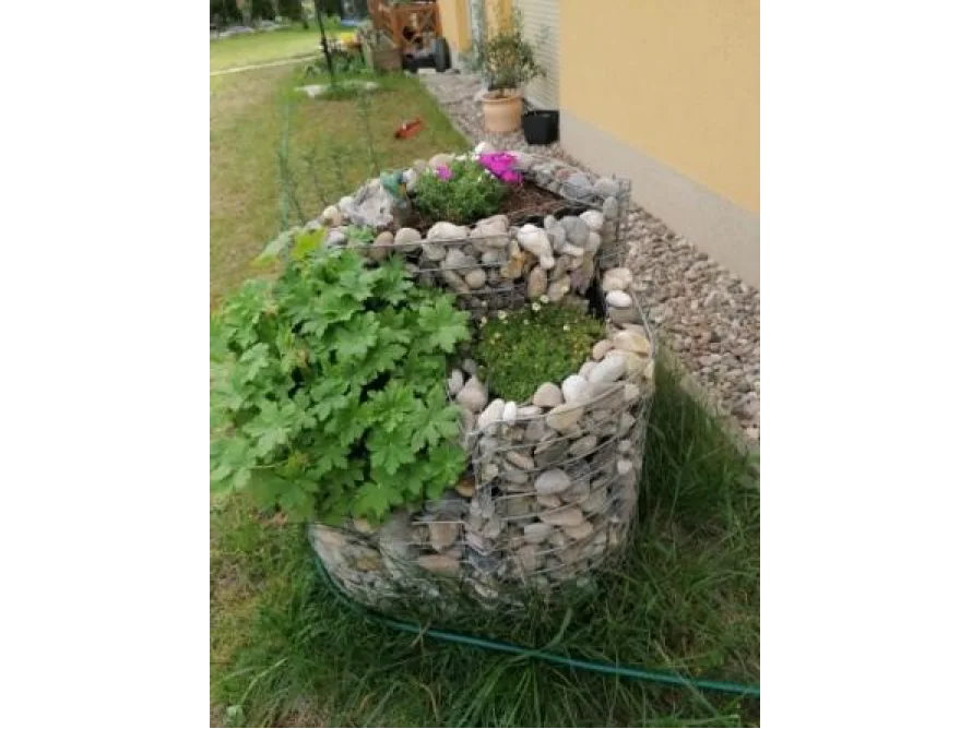 Gabionen Hochbeet