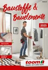 toom Katalog Baustoffe und Bauelemente 2025.