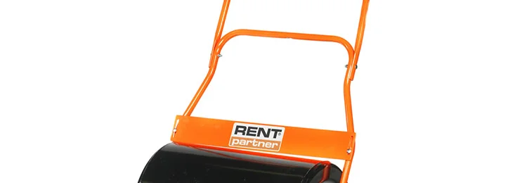 Handgeführte Rasenwalze