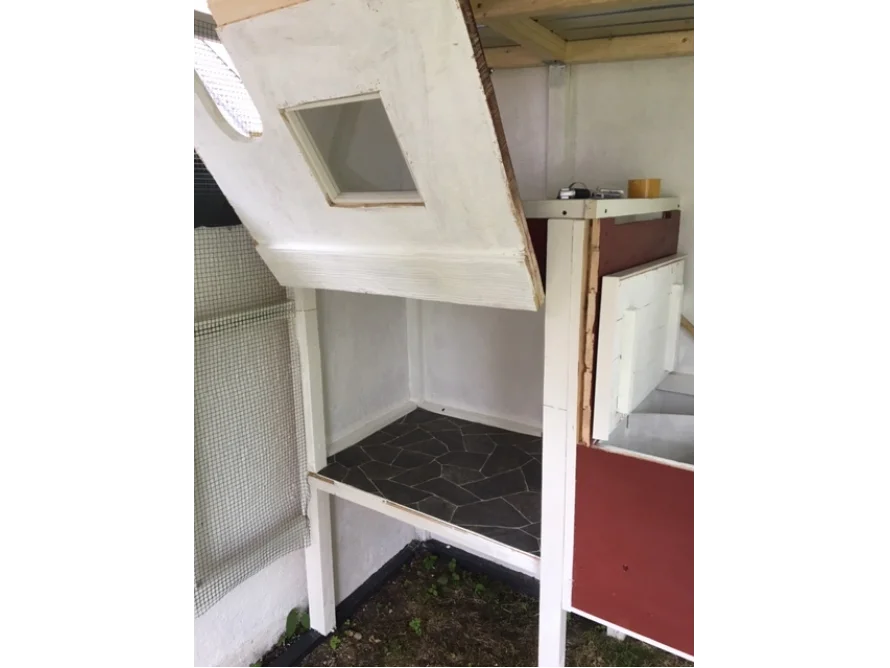 Hühnerstall mit Auslauf