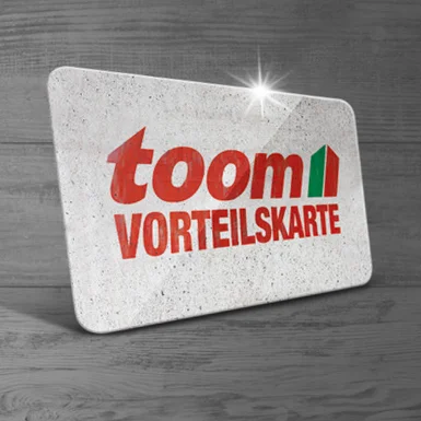 Weiße Kundenkarte aus Betonoptik