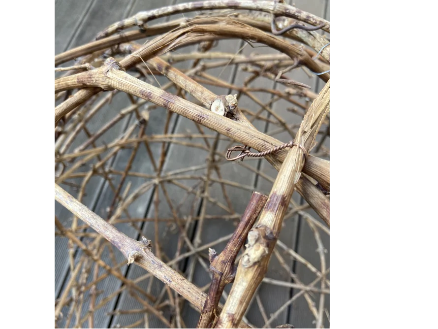 Gebundene Holzstöcke