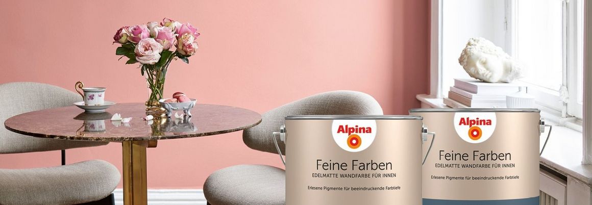 Alpina 2,5 Liter Feine Farben, Edelmatte Premium-Wandfarben