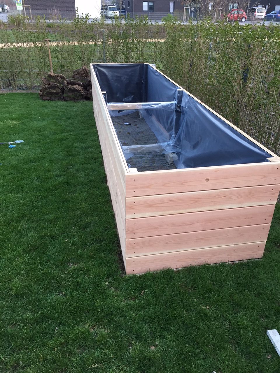 Kräuter- und Obst-Hochbeet