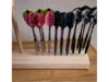 Verschiedene Darts in einem Ständer