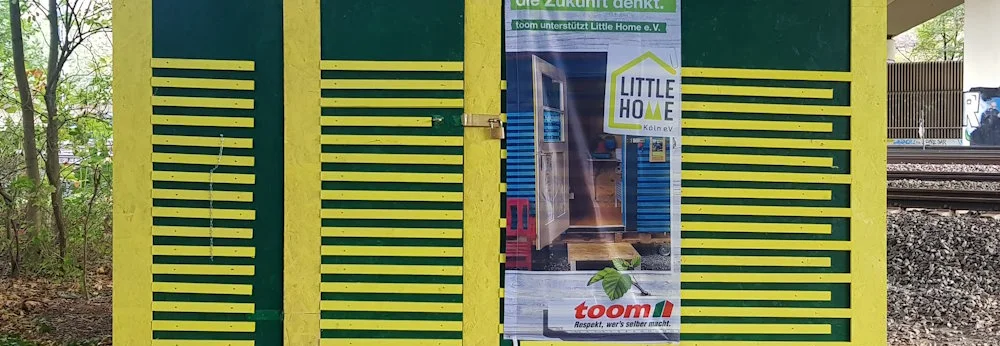 Kleines mobiles Holzhaus