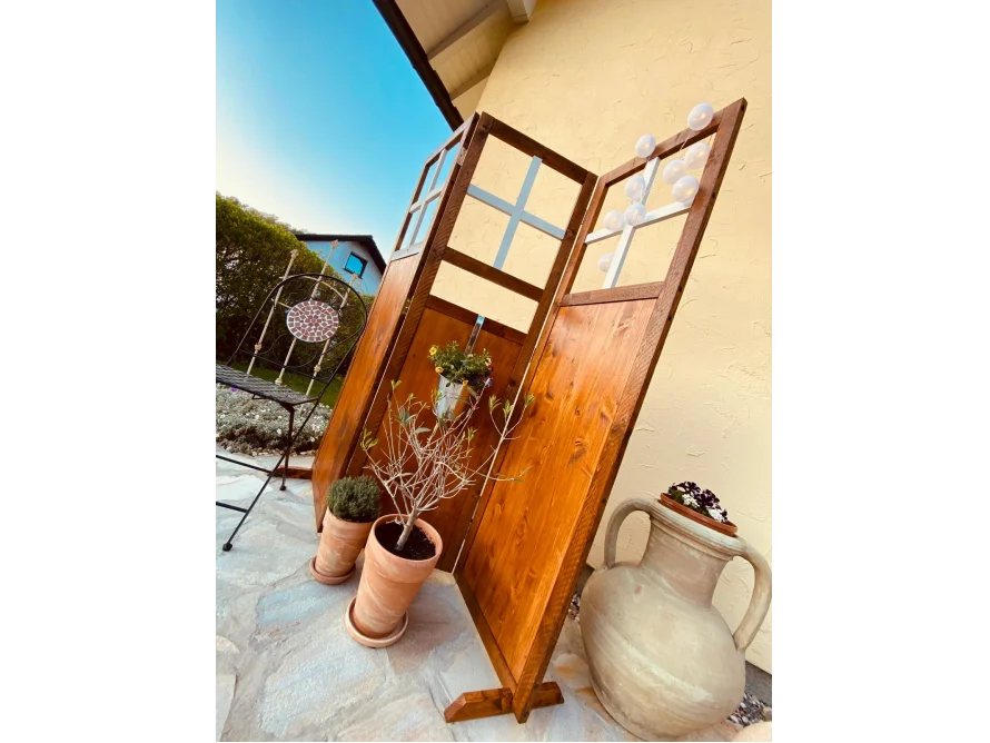 Holz-Sichtschutz für den Garten