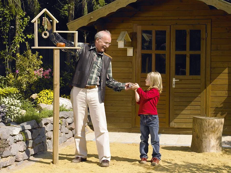 Vogelhaus Piepmatz im Einsatz