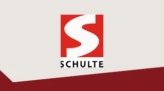 Rotes Logo mit geschwungenem weißem Buchstaben S