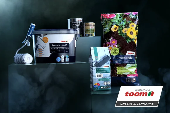 Verschiedene Produkte zum Renovieren und für den Garten