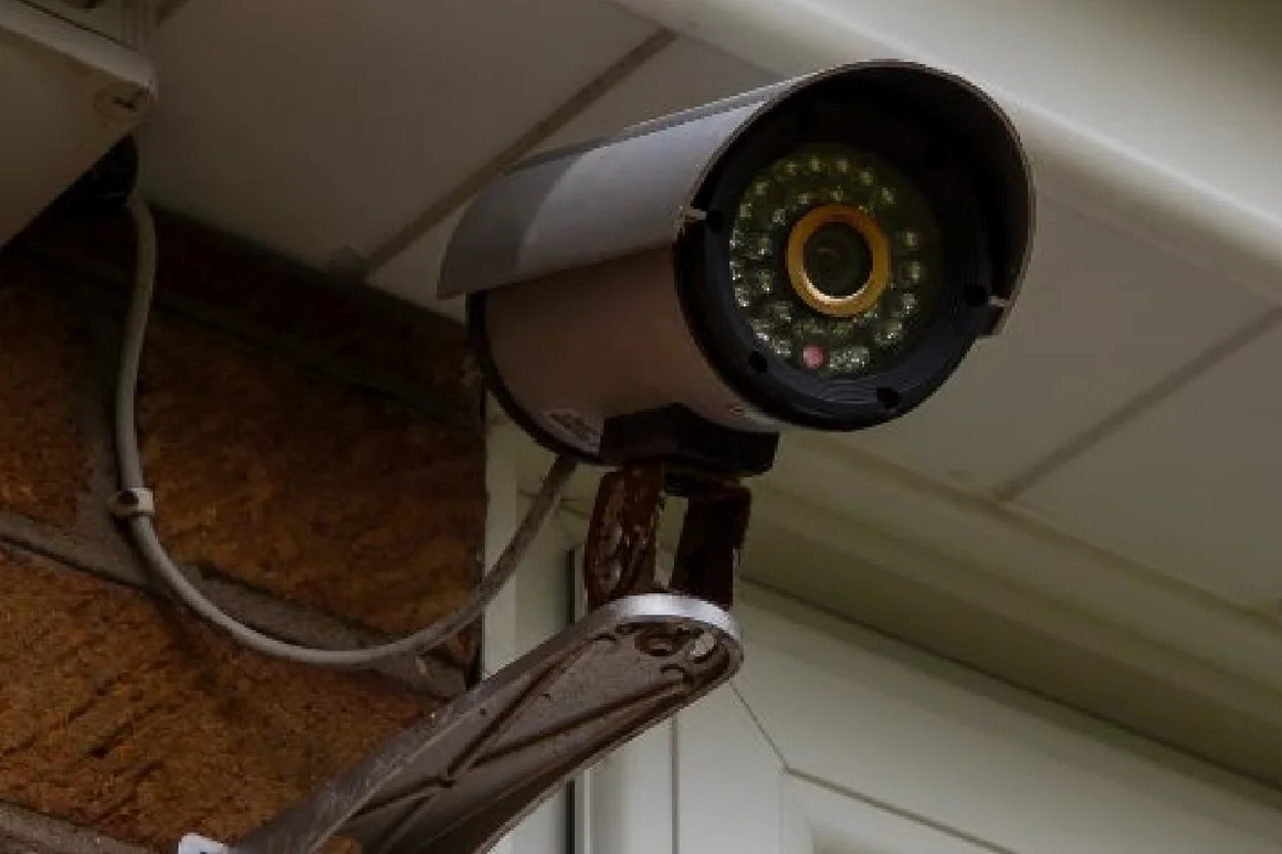 Überwachungskamera an Hauswand