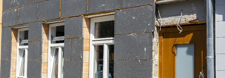 Innendämmung von Außenwänden - Material zur Fassadendämmung
