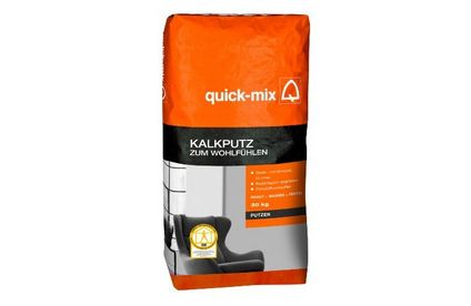 Welcher Putz für innen? Produktbild einer Packung Putz.