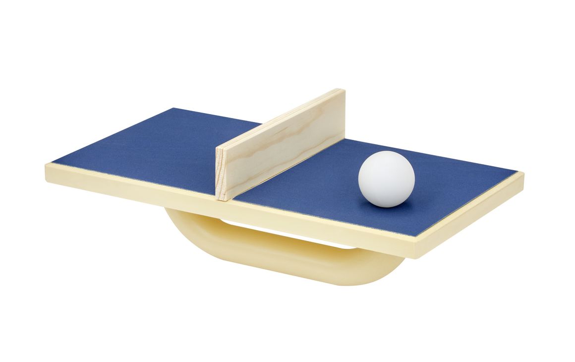 Miniatur-Tischtennisplatte mit Ball