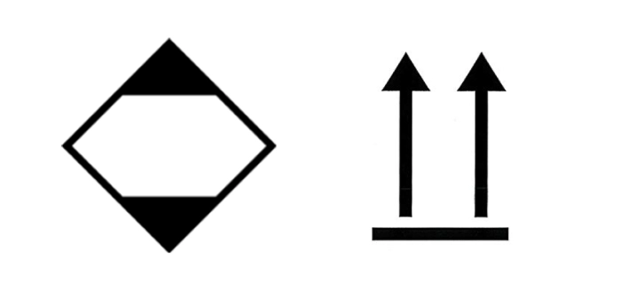 Dieses Paket aufrecht lagern