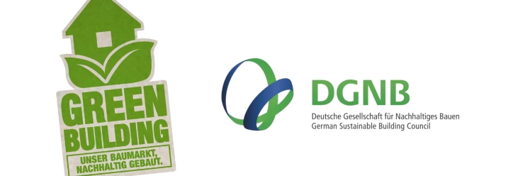 Green Building und DGNB Logo