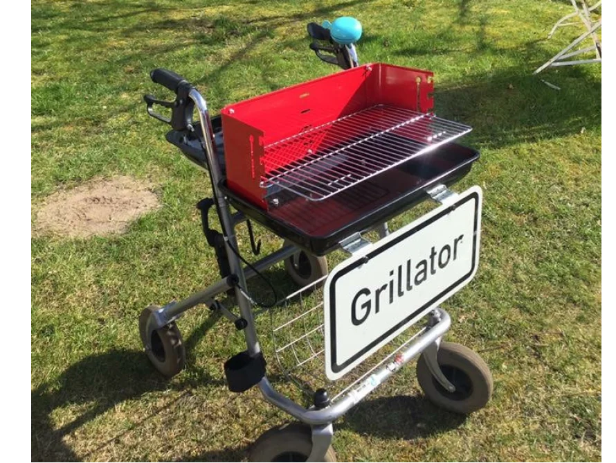 Grillator, der Grill für unterwegs
