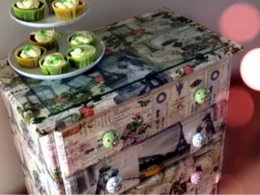 Serviettentechnik Kommode