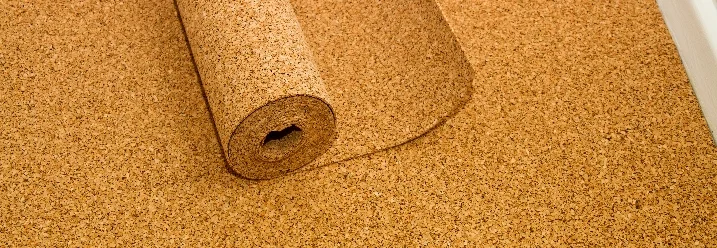 Rolle Korkfußboden