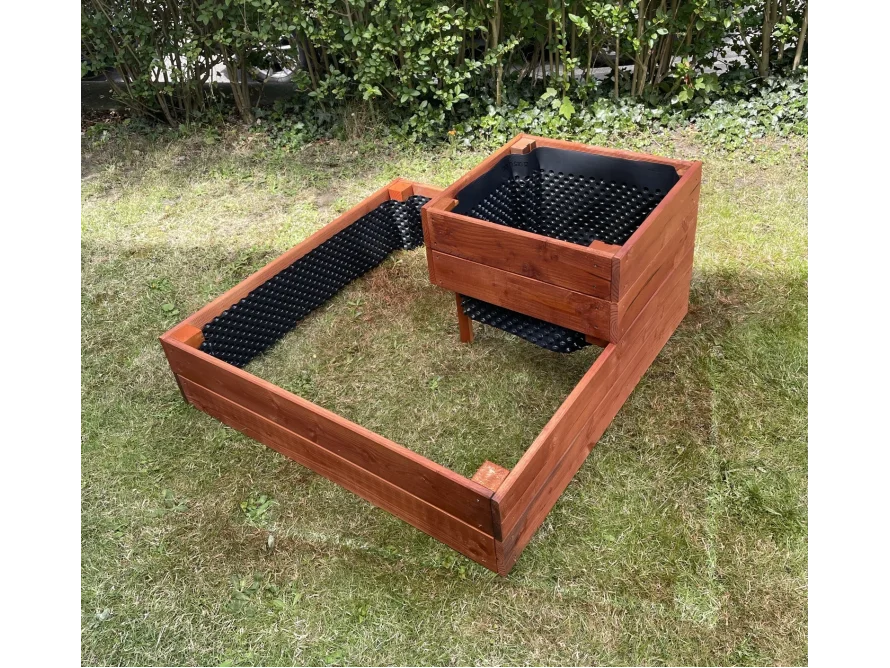 Holzrahmen für Hochbeet