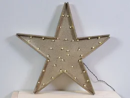 Leuchtender goldener Stern