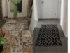 Vorher-Nachher-Bild Fliesen im Flur