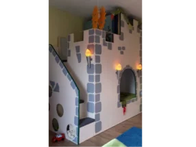 Ritterburg-Spielbett