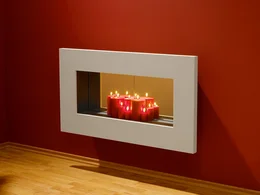 Kerzenkamin Romantico rechteckig