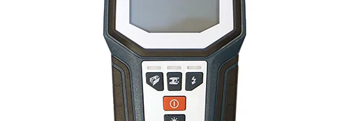 Elektronisches Gerät mit Bildschirm und Knöpfen