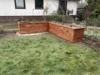 Holz-Hochbeet in L-Form