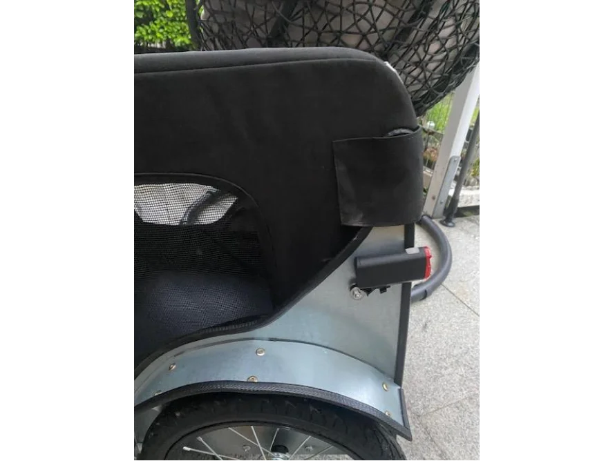 Fahrradanhänger Detailansicht