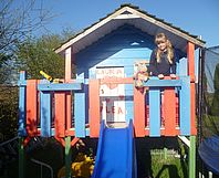 Ein Baumhaus für Kinder "Wohlfühloase"