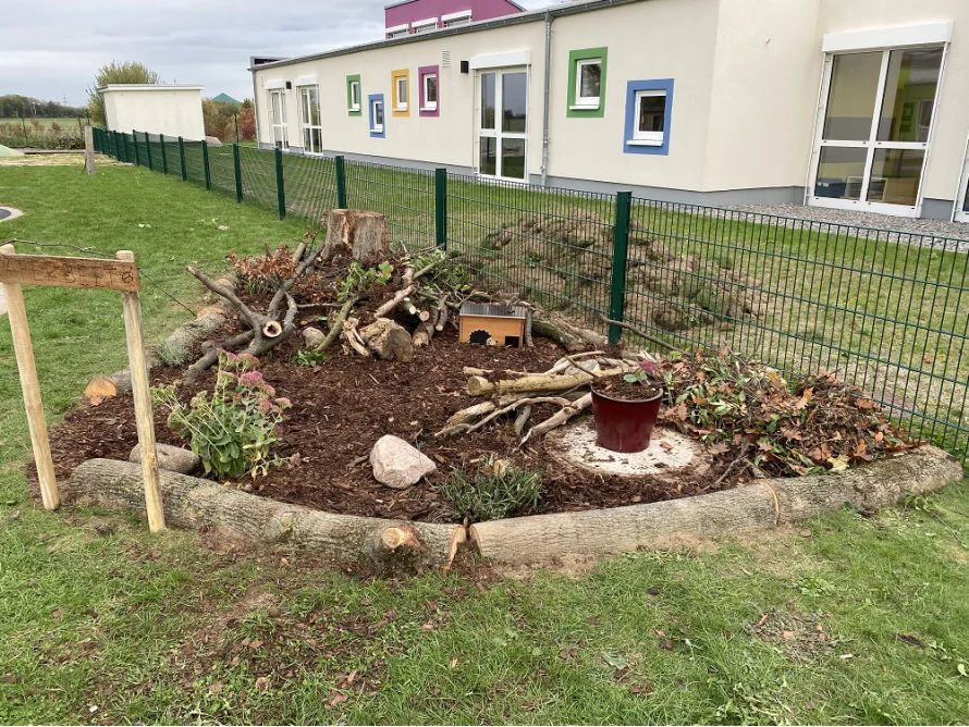 Igelunterschlupf im Garten