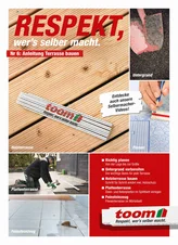 Collage zum Thema Terrassenbau mit Holzterrasse, Platten und Feinsteinzeug