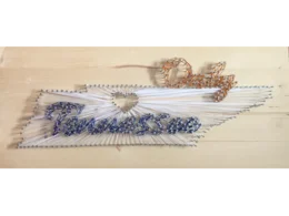 Fadenbild Tennessee mit Herz