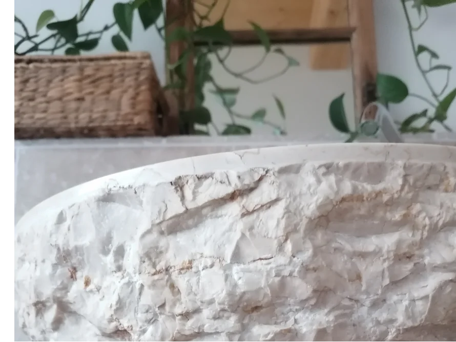 Nahaufnahme einer Marmorplatte