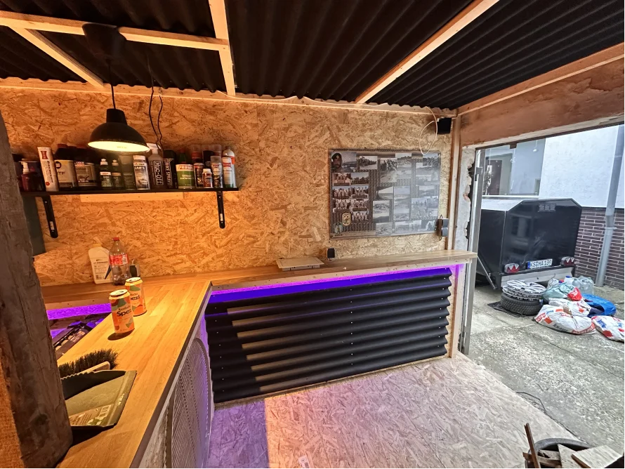 Werkstatt im Gartenhaus