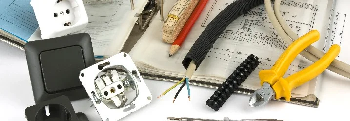 Elektroinstallationsmaterial und Werkzeug