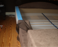 Lattenrost von Bett
