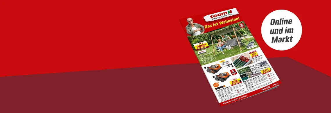 Online und im Markt.