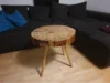 Baumscheibe als Tisch