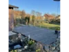 Holzterrasse im Garten